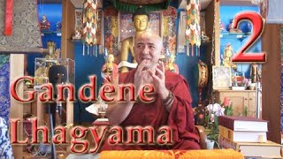 Yoga du maître &quot;Gandène Lhagya Ma&quot;, enseignement par Lama Tengon [partie 2] (rus/fra)