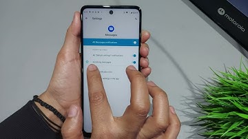 How to silent message sound in motorola edge 20,20pro,20fusion | Message sound silent kaise kare