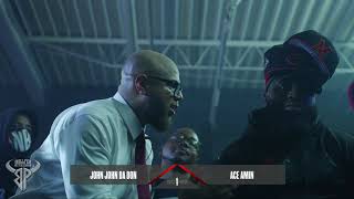 JOHN JOHN DA DON vs ACE AMIN #FAD3 (full rap battle) | BULLPEN BATTLE LEAGUE