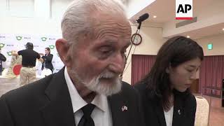 US Vet Returns Japan Flag to Soldier's Family