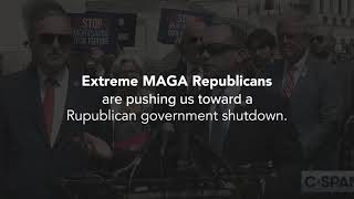 MAGA Republicans Are Pushing The Country Toward A Republican Government Shutdown