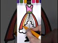 Dress Coloring Videos #shorts @AKINART