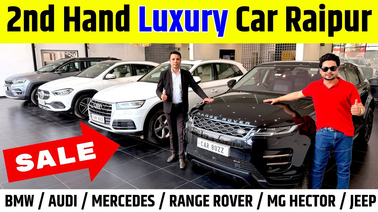 Luxury Second Hand Cars in Raipur | BMW, Audi, Mercedes Showroom Tour | Monty Vlogs