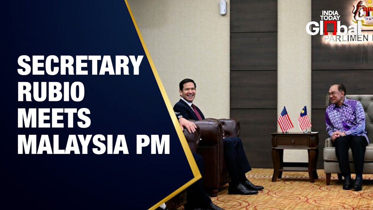 LIVE: U.S. Secretary of State Rubio Meets Malaysia PM Anwar | ASEAN ...
