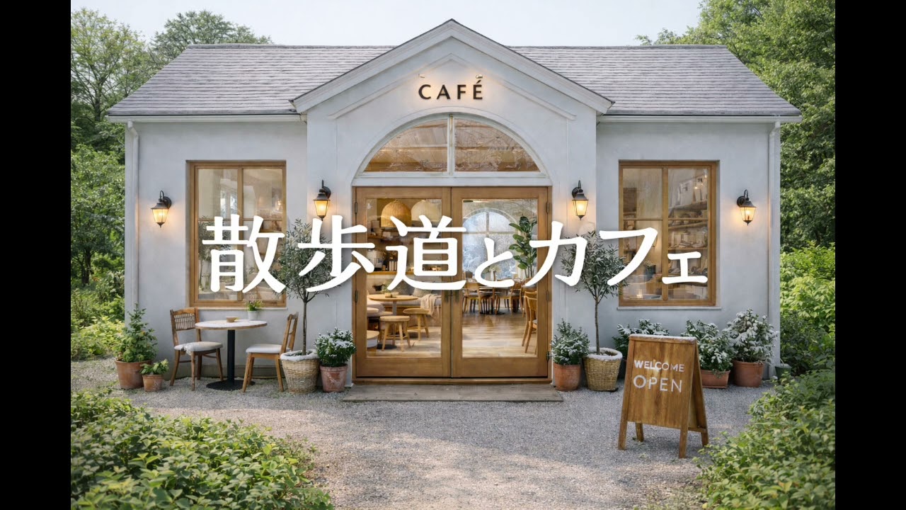 【勉強＆作業用】散歩道とカフェ Bossa Novaカフェミュージック☕️ | 60分間のリラックスTime🎧Produce
