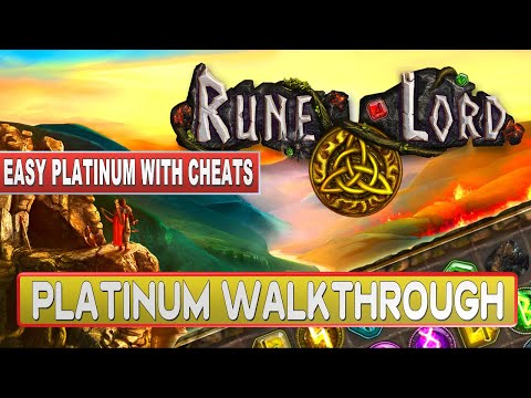 Rune Lord Platinum Walkthrough | Easy Platinum with Cheats | Trophy u0026 Achievement Guide