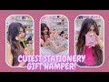 Unboxing a Cute Stationery Gift Hamper 🎁✨ | Must-Have Stationery Items! 🖊️📚 | Angroos MINIS