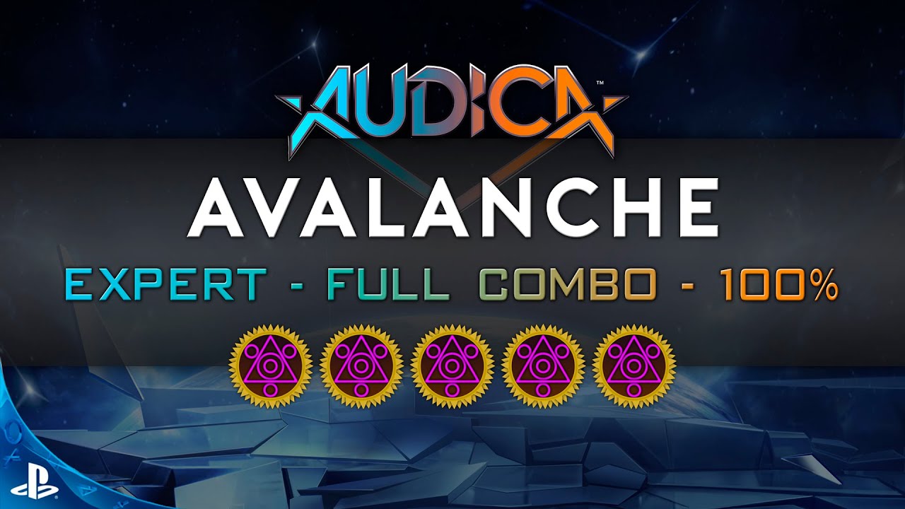 Audica | Avalanche [Expert | Full Combo | Gold Stars]