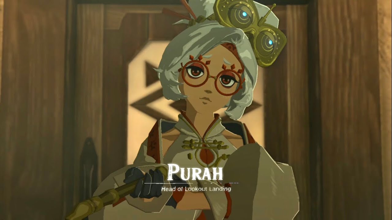 Meet Sweet Purah. The Legend of Zelda. Tears of the Kingdom (cutscenes)