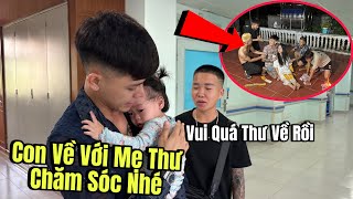 Kiên Chổi Đi Lên Bệnh Viện Để Đưa Bé Sữa Về Cho Phạm Thư Chăm Sóc - Gia Đình Vui Vẻ Như Xưa Rồi ...