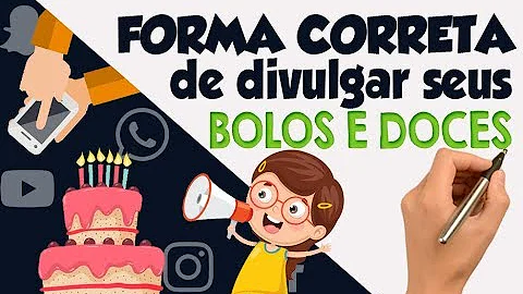 Como fazer anúncio de venda de bolos?