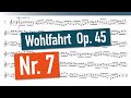 Franz Wohlfahrt - 60 Studies Op. 45 - Nr. 7