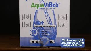 Aqua ViBox "Bag-in-Box Water" Demo FINAL
