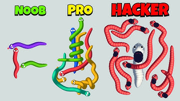 🤢 NOOB 😎 PRO 😈 HACKER | Tangled Snakes | iOS - Android APK