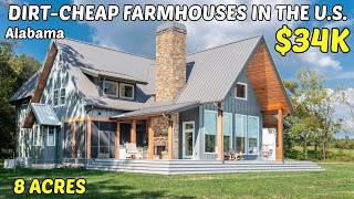 10 Dirt-Cheap Farmhouses with Land in Alabama You Can Actually Afford (Hidden Real Estate Goldmines)