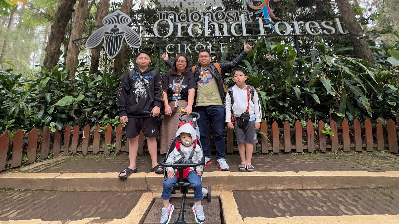 Jakarta trip 2026. Day 5 melawat Orchid Forest, Floating market dan The great asia africa lembang 
