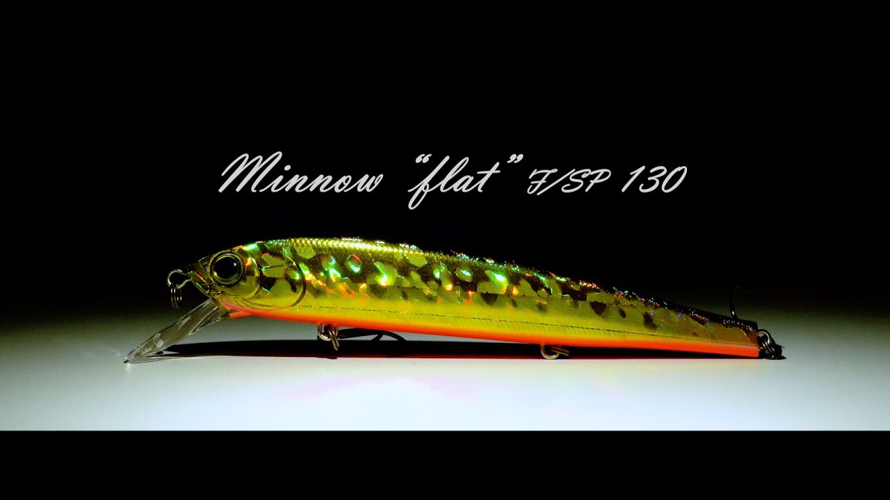 HARDCORE® MINNOW flat F SP130 PV - YouTube