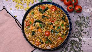 Lentil Minestrone Soup