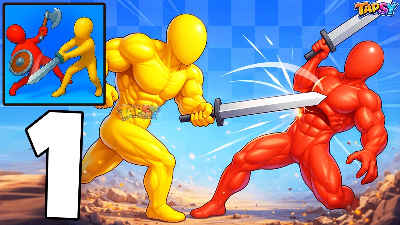 ⚔️Ragdoll Sword Arena Gameplay Walkthrough Levels 1-30 Arena Battles (Android,iOS)