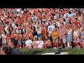 Auburn students sing God Bless America, National Anthem @ MSU game