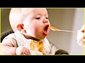 Funny baby eating food compilation  peachy vines