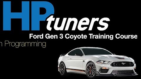 HP Tuners Ford Gen 3 Coyote Training Course 20: Port Injection Programming|Evans Performance Academy