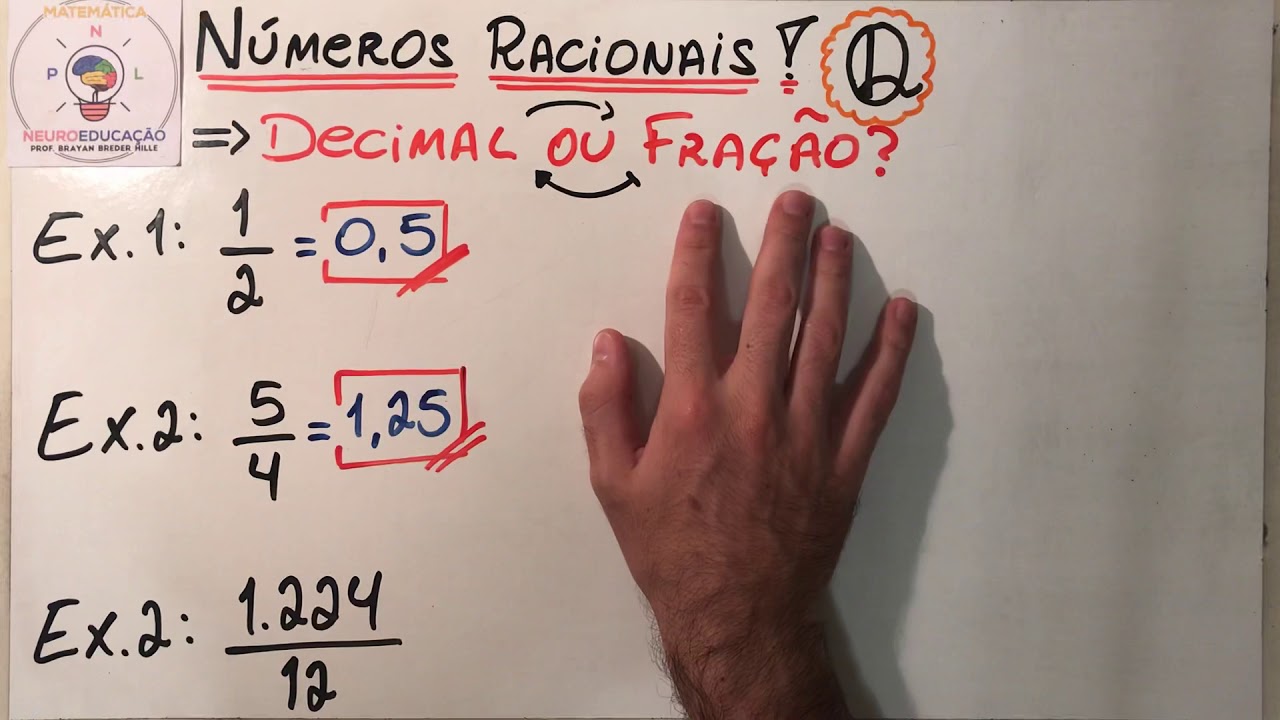Como Transformar Numero Decimal Em Fração Irredutivel