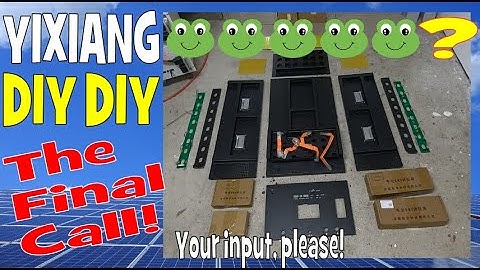 The Yixiang DIY DIY Kit: This is your battery box. Now, have your final say before launch!