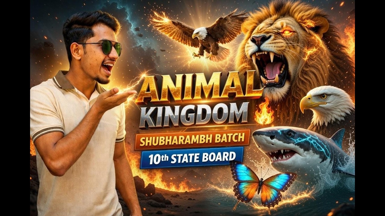 Animal Kingdom l Full Chapter Revision l SHUBHARAMBH BATCH