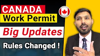 BIGG Announcement - Temporary Resident, New Open Work Permit Rules Changes | Canada work permit