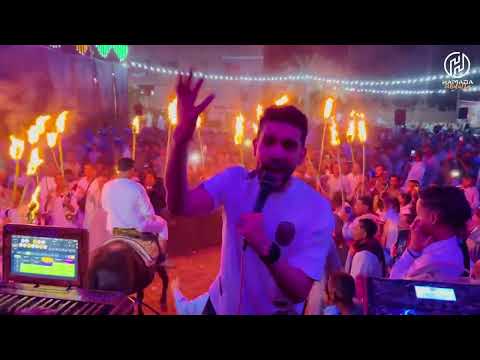 العريس دخل الفرح بالحصان والفرح كله ناار فريق حماده عبدالله ملك الحظ 