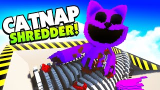 I Shredded CATNAP In the Giant SHREDDER! - Teardown Mods Gameplay