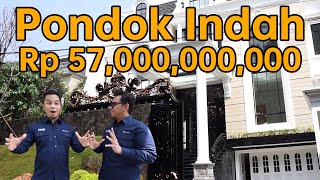 House Tour Pondok Indah Luxurious Classic Seharga 57 Miliar