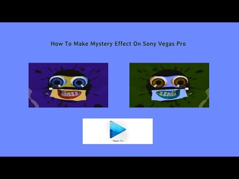 How To Make Mystery Effect On Sony Vegas Pro