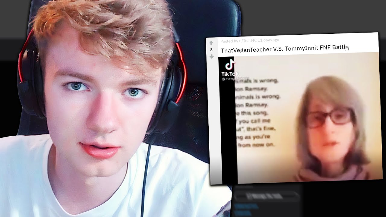 Tommyinnit Vs That Vegan Teacher??