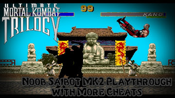 Ultimate Mortal Kombat Trilogy - Noob Saibot MK2 Playthrough with More Cheats