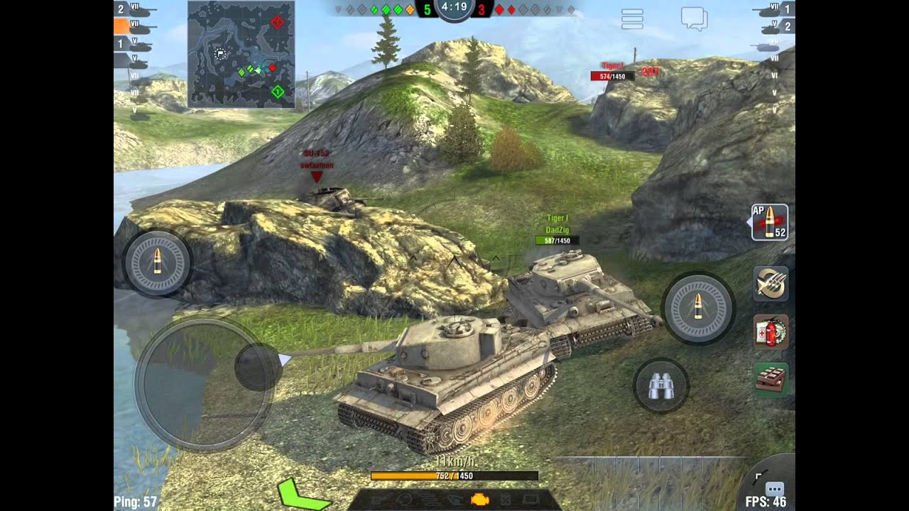 wotblitz Tiger 1 2 Kills Rank 2 - World of Tanks Blitz