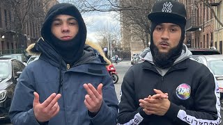 Kay Flock brother Jowvttz gives Starlife E a tour around “DOA City” in the Bronx, NY