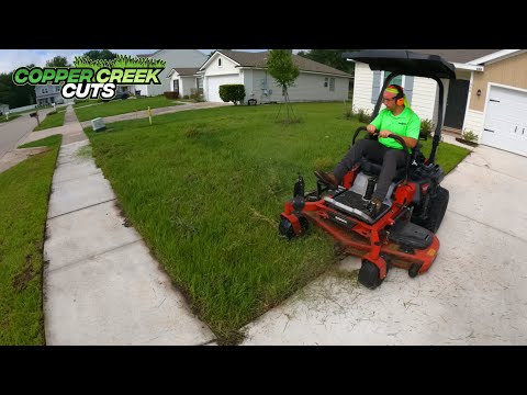 WHAT happened to COPPER CREEK CUTS?! (Oddly Satisfying Lawn Care Mowing)