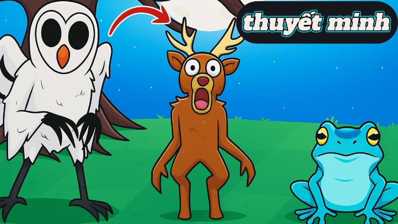 Tôi Thử Thách Tham Gia Máy Chủ Chuỗi Thức Ăn Của 99 Đêm Ở Rừng Trong Minecraft