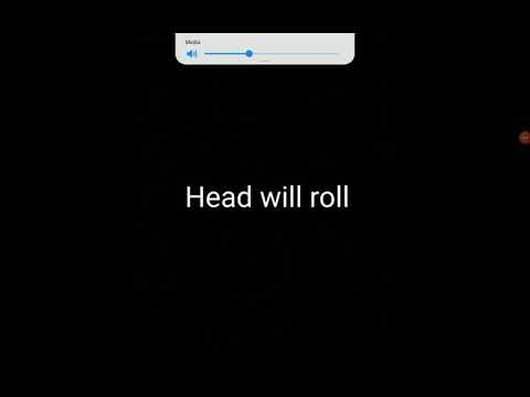 Head will roll /Vevo.