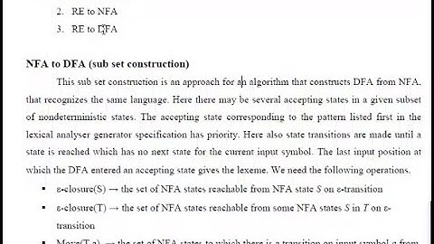 Reducibility NFA to DFA and RE to NFA | Compiler Lecture 6 in Nepali
