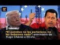 “El petróleo no les pertenece, no les debemos nada”: exministro de Hugo Chávez a EE.UU. | La W