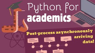 🐍→🎓 Python for Academics: Postprocess data that arrives asynchronously