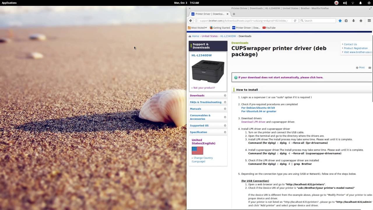 cupswrapper printer driver