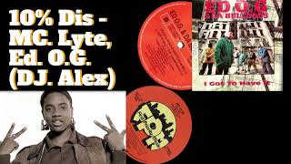 10% Dis  - MC  Lyte, Ed  O. G. - DJ. Alex
