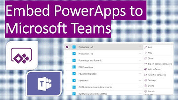 Embed PowerApps to Microsoft Teams