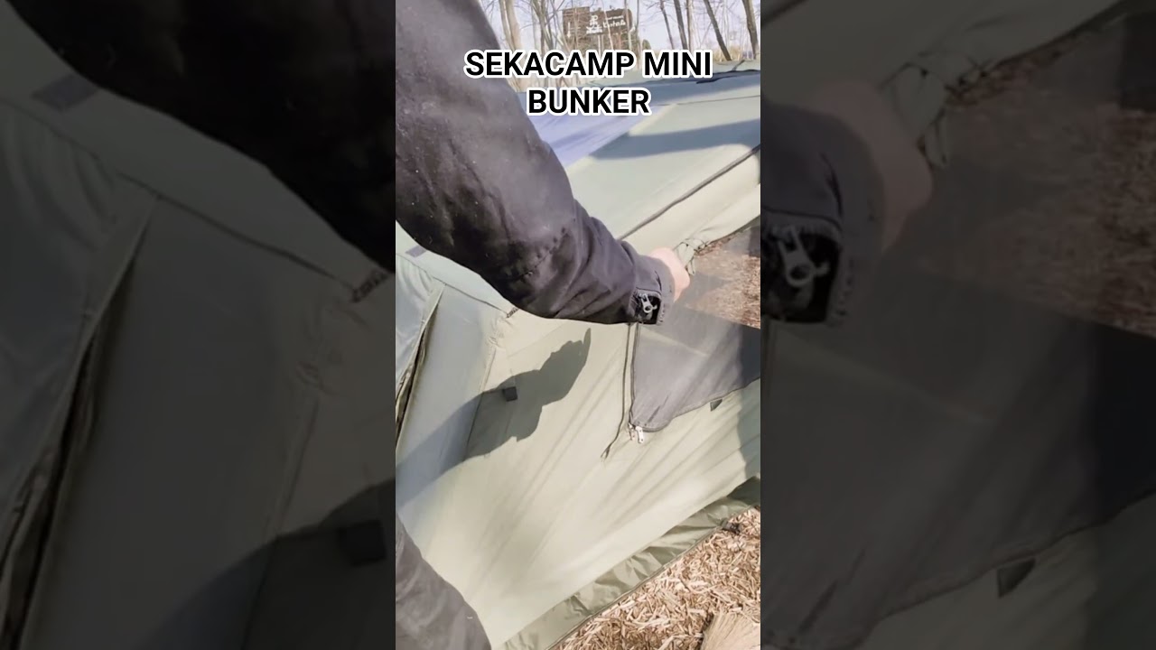 MINI BUNKER CAMP - YouTube