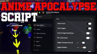 [♾️SORCERER] Anime Apocalypse OP Script Auto Farm, Kill Aura, Auto Skills - Roblox 2026