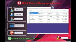 Clinic Management System | vb.net | mysql